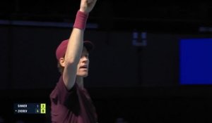 Vienne - Sinner renverse Zverev pour s'offrir le titre