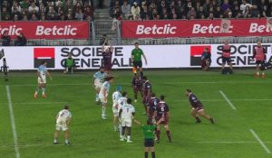TOP 14 - Essai de Damian PENAUD (UBB) - Union Bordeaux-Bègles - Aviron Bayonnais