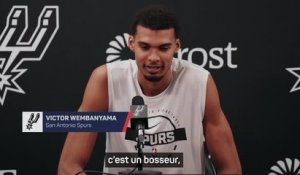 Spurs - Wembanyama surpris par Dylan Harper