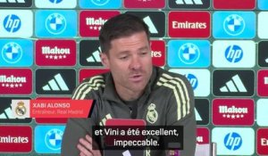 Real Madrid - Xabi Alonso : "Avec Vinícius, l’affaire est réglée"