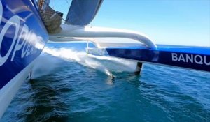 « Pour le moment, on compte les points » - Voile - Transat Café L'Or