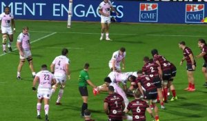TOP 14 - Essai de Ange CAPUOZZO (ST) - Stade Toulousain - Stade Français Paris