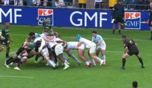 TOP 14 - Essai de Lucas MARTIN 2 (AB) - Aviron Bayonnais - US Montauban