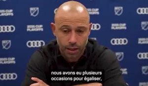 Inter Miami - Mascherano regrette le manque d’efficacité de son équipe face à Nashville