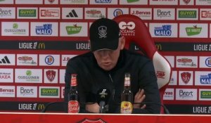 Éric Roy, ironique : « J'espère que Tolisso va bien » - Foot - Ligue 1 - Brest