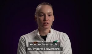 Finales WTA - Rybakina : "Un petit quelque chose à l'épaule"
