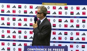 Fabien Galthié annonce la composition du XV de France face à l'Afrique du Sud - Rugby - Tests - Bleus