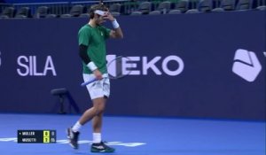 Athènes - Müller s'arrête en quarts