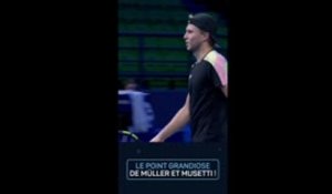 Athènes - Le génie et l'artiste : Musetti et Müller nous offrent un des points de l'année !