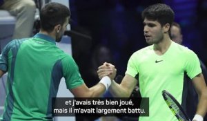 ATP Finals - Alcaraz heureux de jouer contre Musetti plutôt que contre Djokovic