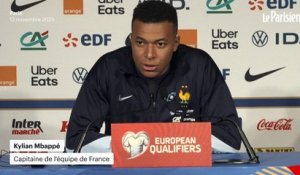 Mbappé ouvre la conférence de presse par un message au nom des joueurs sur le 13 Novembre