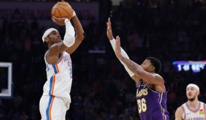 NBA : Shai et le Thunder humilient les Lakers de Doncic