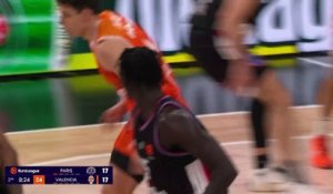 Le résumé de Paris Basketball - Valence - Basket - Euroligue (H)