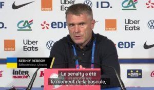 Ukraine - Rebrov : "Le penalty, ça a été la bascule"