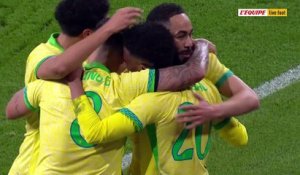 L'ouverture du score d'Estevao - Foot - Amical