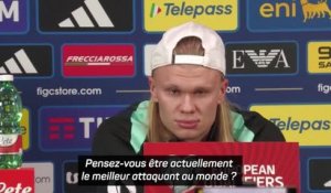 Norvège - Haaland : ''Je pense être parmi les meilleurs''