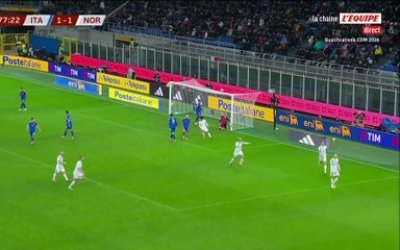 Les buts d'Italie - Norvège - Foot - Qualif. Coupe du monde