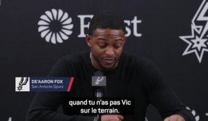 Spurs - Sans Wembanyama, les Spurs s’appuient sur un grand De’Aaron Fox