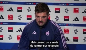 Bleus - Alldritt : "Ne pas avoir de frustration à la fin du match"