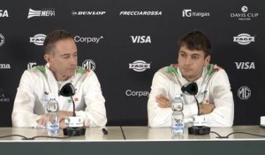 Coupe Davis 2025 -  L'Italie de Flavio Cobolli et du Captain Filippo Volandri en finale et rêve du troisième : "Quand on joue devant son public..."