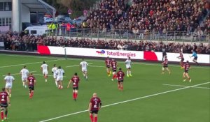TOP 14 - Essai de Dimitri DELIBES 2 (ST) - US Montauban - Stade Toulousain