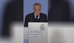 Real Madrid - Pérez attaque le Barça dans l'affaire Negreira : "Ce n'est pas normal"
