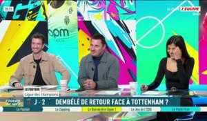 Ousmane Dembélé peut-il faire son retour contre Tottenham ? - Foot - Ligue des champions - PSG