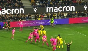 TOP 14 - Essai de Juan Martin SCELZO (SFP) - ASM Clermont - Stade Français Paris