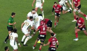 TOP 14 - Essai de Mathis FERTE 2 (RCT) - RC Toulon - US Montauban