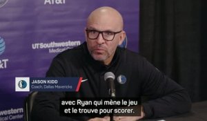 Mavericks – Jason Kidd loue la performance de Cooper Flagg