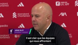 Slot : « Nos adversaires pensent maintenant qu’ils peuvent obtenir un résultat » - Foot - Premier League
