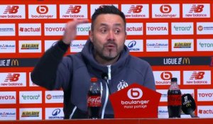 La colère froide de Roberto de Zerbi après la défaite de l’OM face au Losc : « Je suis très énervé » - Foot - Ligue 1 - OM