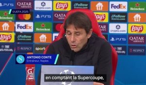 Naples - Conte : "Pour jouer sur deux tableaux, il faut avoir 22 joueurs"