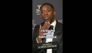 PSG - Dembélé : "Une année fantastique"
