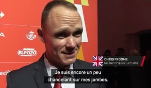 La Vuelta - Froome : "Je ne suis pas encore tout à fait prêt à annoncer mes projets"