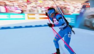 « La première fois que je réussis mon Grand-Bo » : Lou Jeanmonnot fière d’une course engagée - Biathlon - Coupe du monde (F)