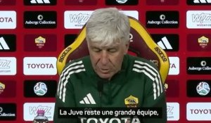 AS Rome - Gasperini : "La Juve veut toujours gagner, c'est dans son ADN"
