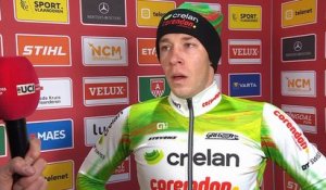 Cyclo-cross - Coupe du Monde UCI Anvers 2025 - Laurens Sweeck : "Je vais défendre ce maillot de leader"