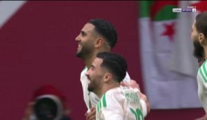 CAN 2025 : Amoura régale et offre un doublé à Mahrez !