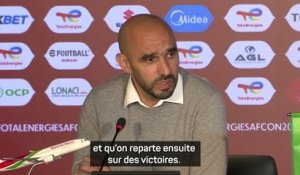 Maroc - Regragui soulagé de voir le record prendre fin