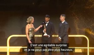 Globe Soccer Awards - Djokovic et Ronaldo honorés