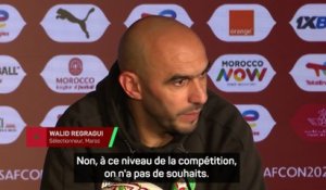 Regragui : « Si c'est l'Algérie, ce sera historique ! » - Foot - CAN - Maroc