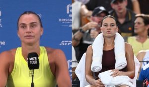 Tennis - Brisbane 2026 - Aryna Sabalenka après le refus de Marta Kostyuk de lui serrer la main : "Je m'en fiche"