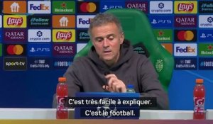 PSG - Luis Enrique : “On méritait de gagner, le football est un sport de m****”