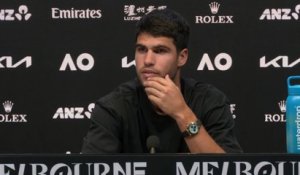 Tennis - Open d'Australie 2026 - Carlos Alcaraz : "Je ne me suis pas trouvé si bon..."