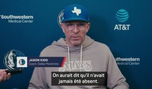 Mavericks - Kidd sur Flagg : "On aurait dit qu’il n’avait jamais été absent"