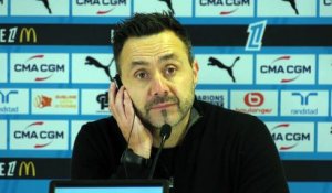 Roberto De Zerbi (Olympique de Marseille) : « Je n’ai pas à vous convaincre » - Foot - Ligue 1 - Marseille
