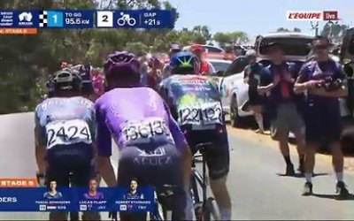 Jay Vine remporte le Tour Down Under au milieu des kangourous - Cyclisme - Tour Down Under