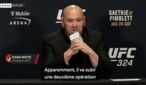 UFC - White : “Ne me faites pas parler de l'œil de Tom Aspinall !”