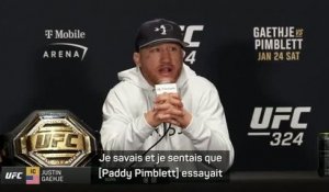 UFC 324 - Gaethje estime que Pimblett avait une fausse confiance en lui et que ça l’a tué